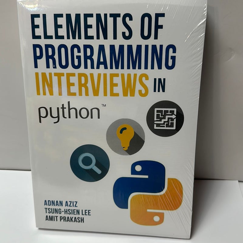 Elements of Programming Interviews in Python