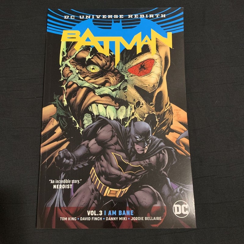 Batman Vol. 3: I Am Bane (Rebirth)