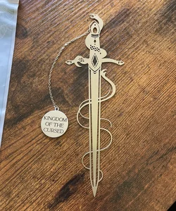 Kingdom of the Cursed Metal Bookmark