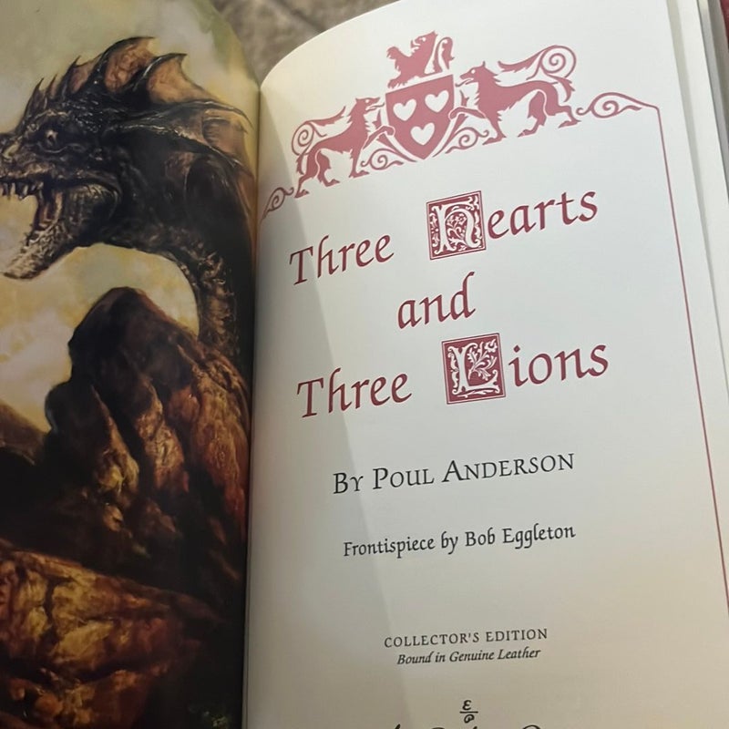 Three hearts and Three lions