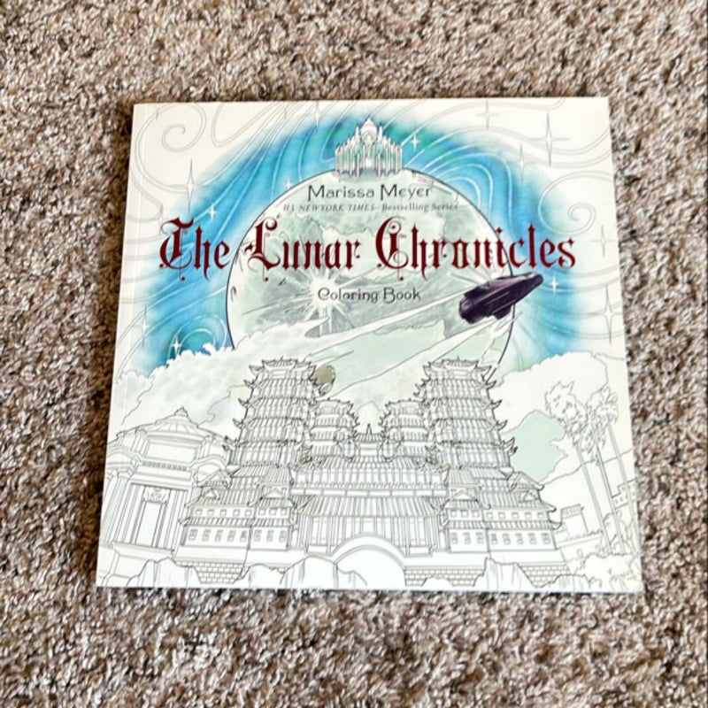 The Lunar Chronicles Coloring Book