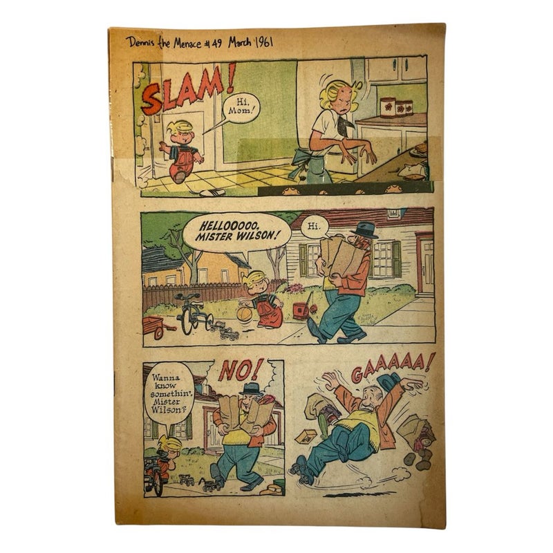 Vintage 1950s-60s Kid’s Comic Lot of 7 Rough Condition Coverless Reader Copies