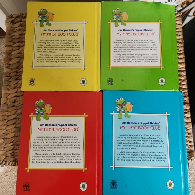 Muppet Babies Lot of 4 Books
