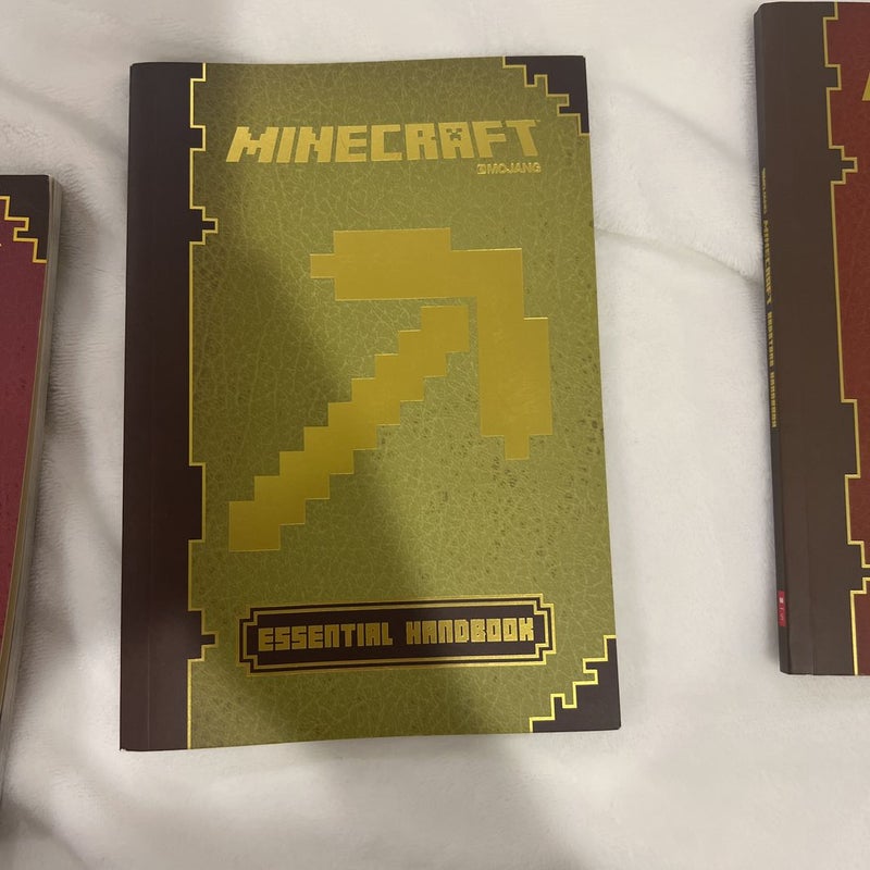 Set of four Minecraft Books