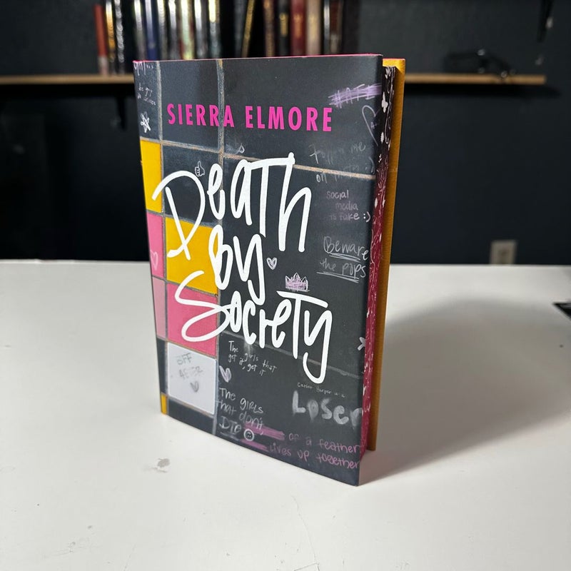 Death by Society (Signed sprayed edges Unplugged Book box edition)