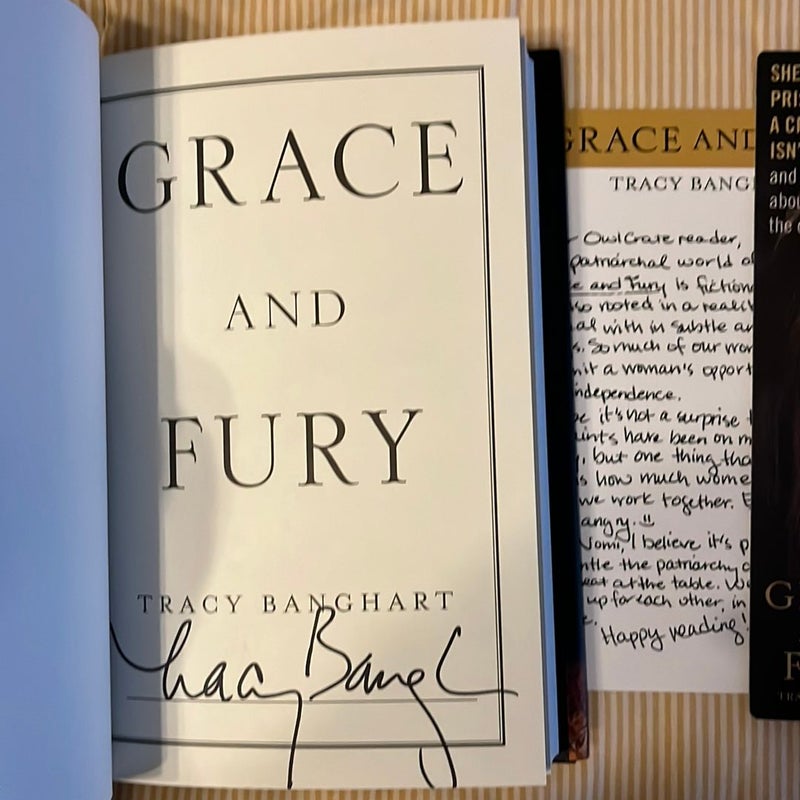 Grace and Fury OwlCrate Signed Edition
