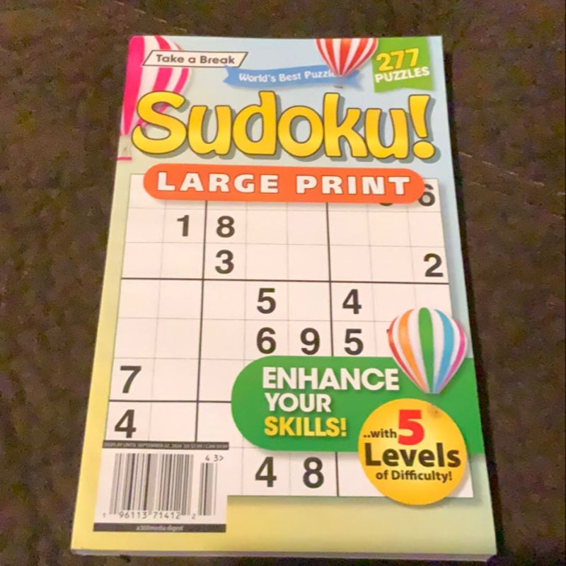 Sudoku! Large Print