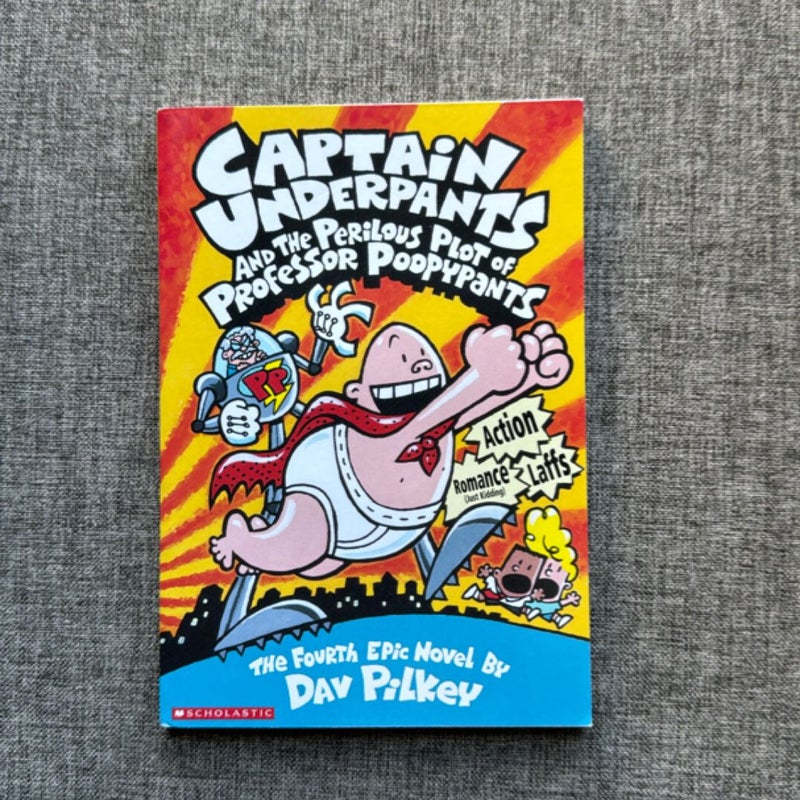 Captain Underpants and the Perilous Plot of Professor Poopypants