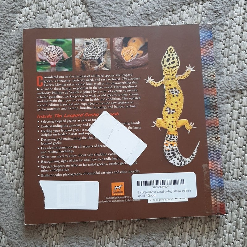 The Leopard Gecko Manual by Philippe de Vosjoli, Thomas Mazorlig, Roger