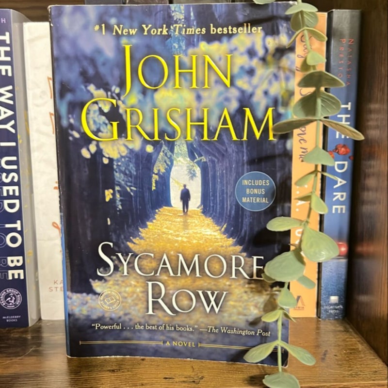 Sycamore Row