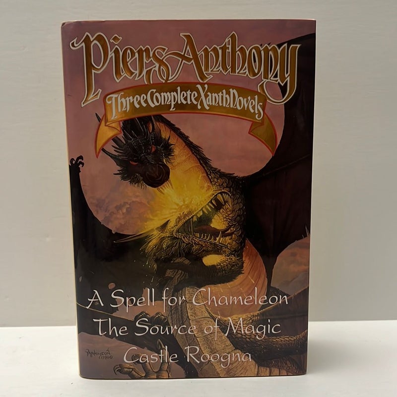 Three Complete Xanth Novels: A Spell for Chameleon, The Source of Magic, Castle Roogna