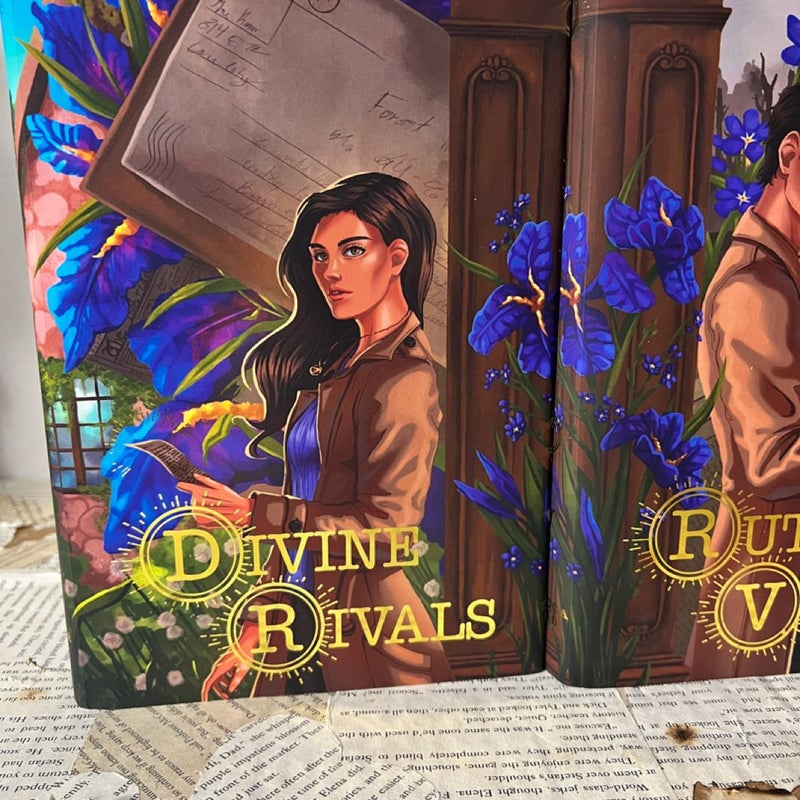 Divine Rivals and Ruthless Vows SPED from acrylipics