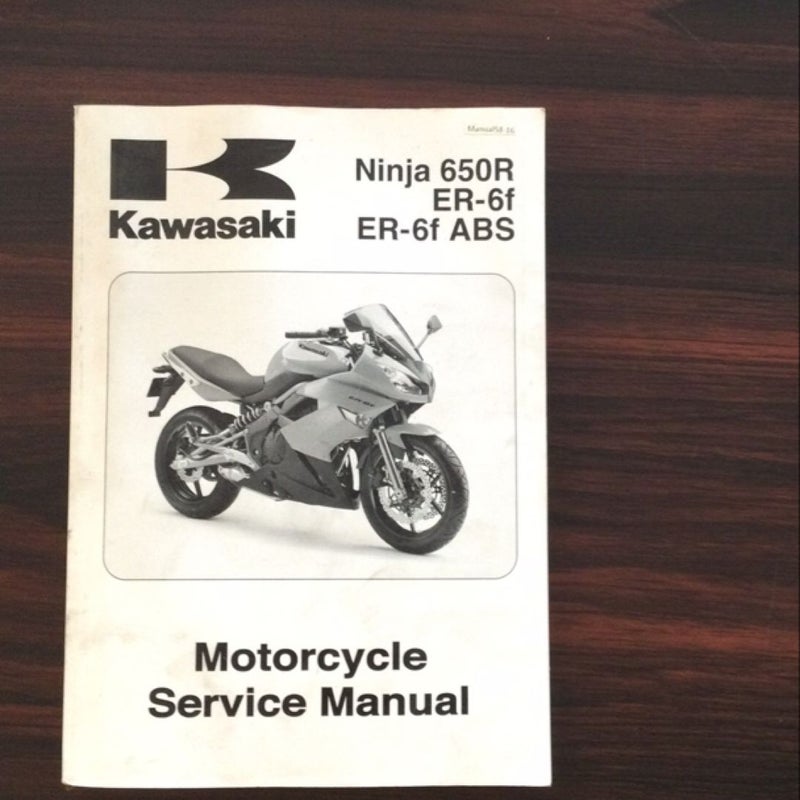 Motorcycle Sevice Manual 