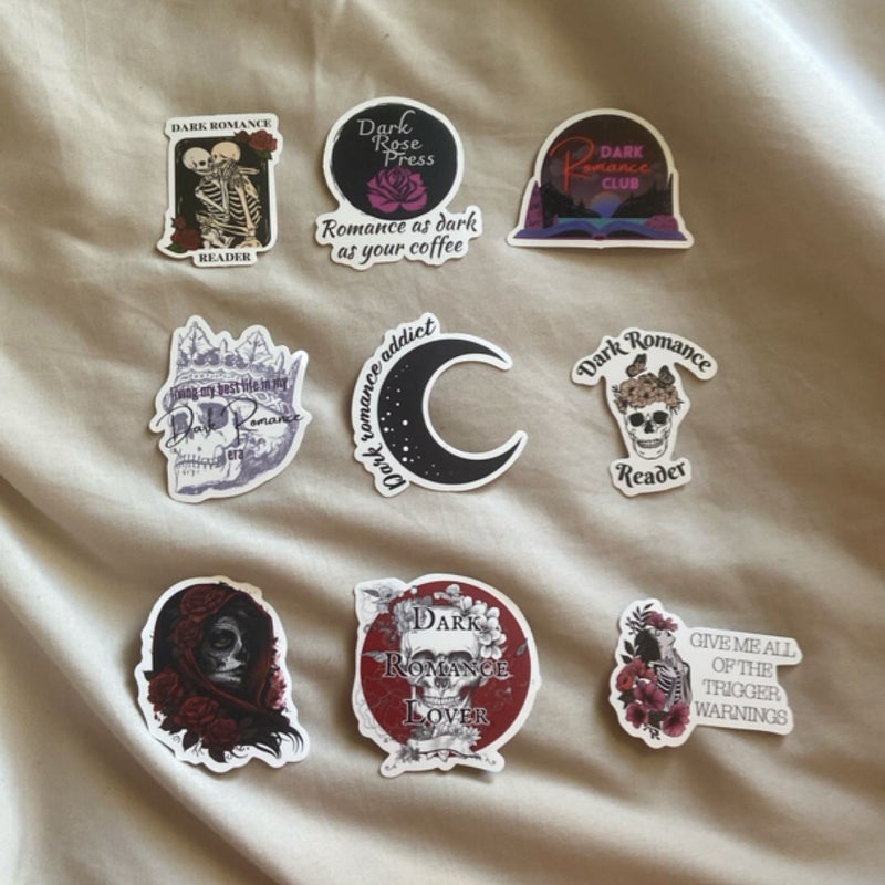 [BUNDLE] Dark Romance 9 p. Sticker pack
