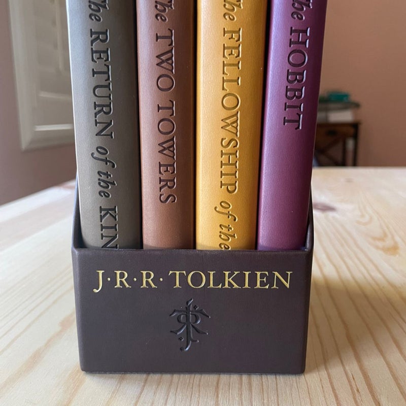 Lord of the Rings and The Hobbit into rebound in one chonky book 📚 #b