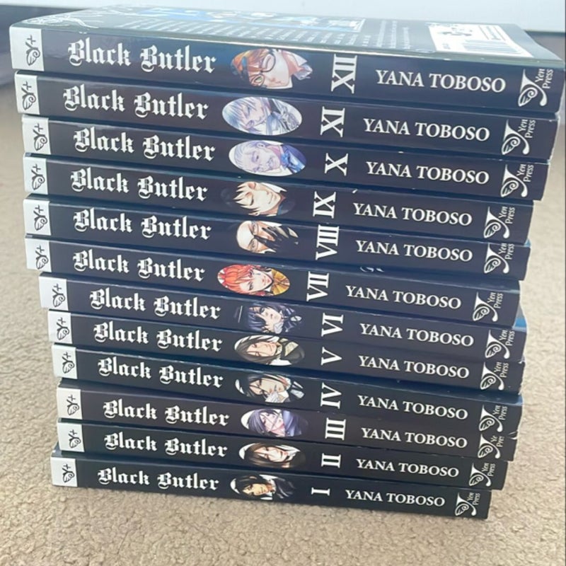 Black Butler Vols. 1-12