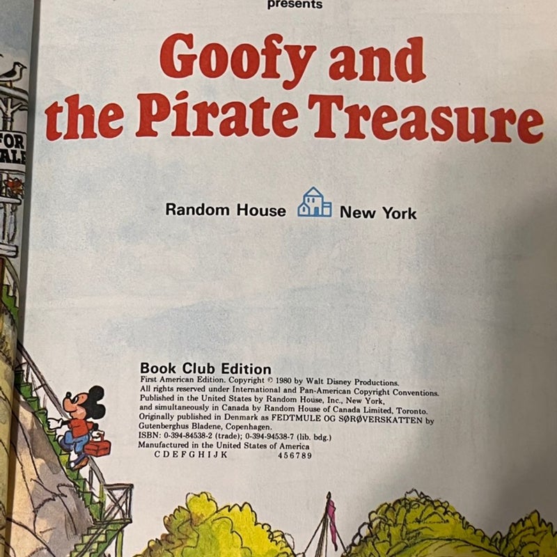 Goofy and Pirate Treasure