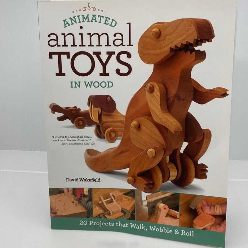 Animated Animal Toys in Wood