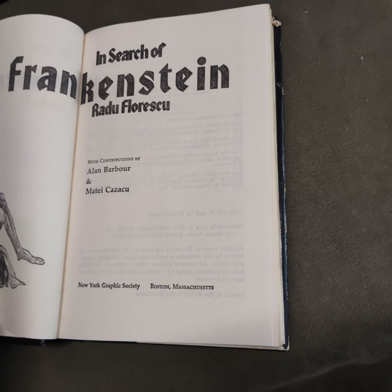 In search of Frankenstein 