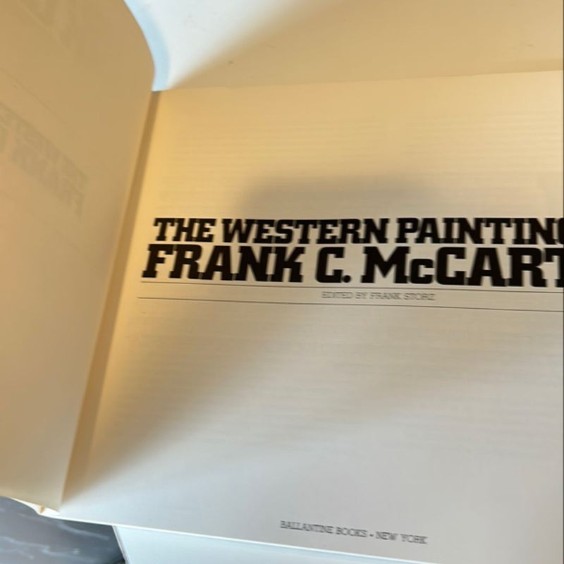 The Western Paintings of aFrank C McCarthy