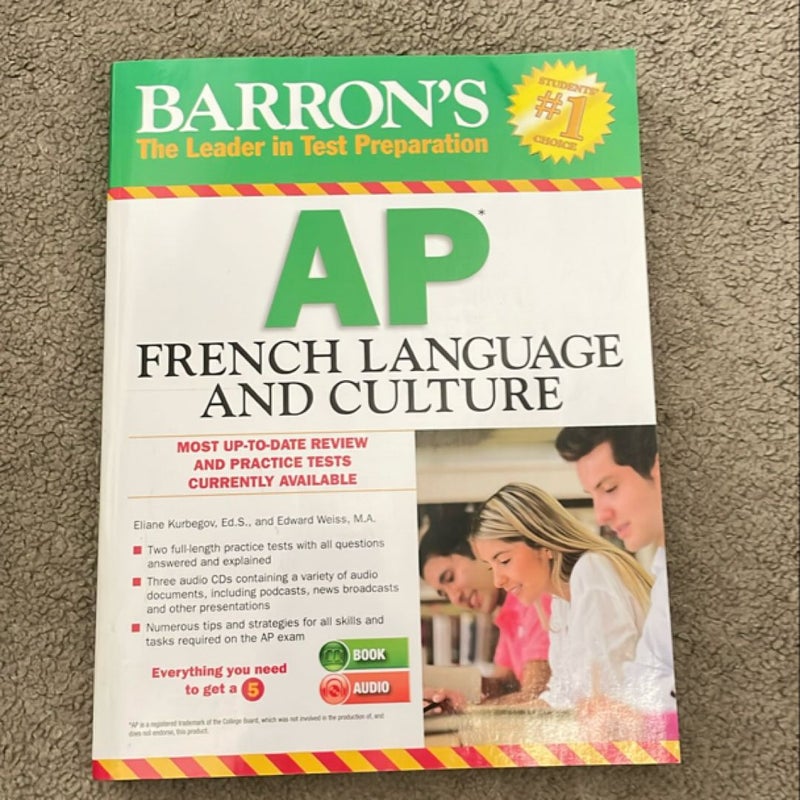 Barron's AP French Language and Culture with Audio CDs