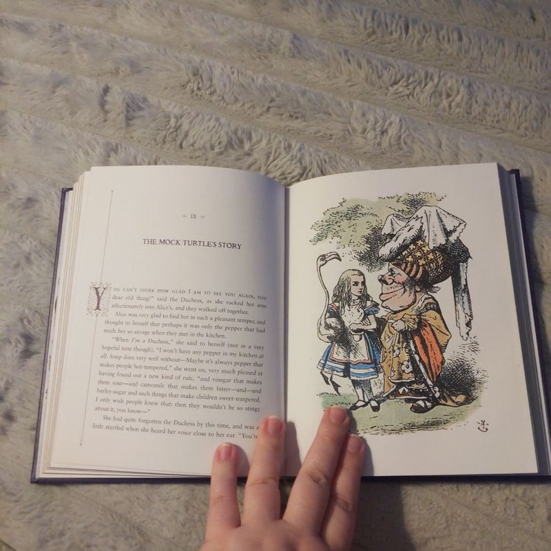 Alice's Adventures in Wonderland and Through the Looking Glass (Barnes and Noble Collectible Classics: Children's Edition)