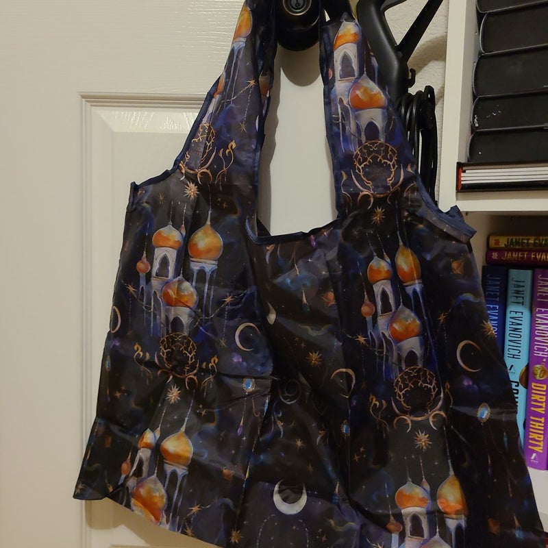 Illumicrate Night Market from The Stardust Thief Foldable tote bag 