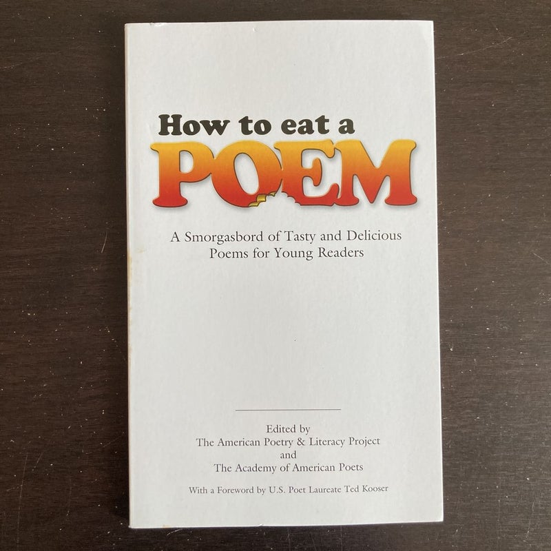 How to Eat a Poem