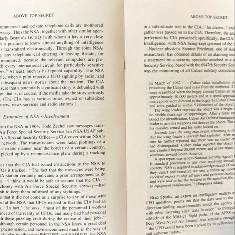 Above Top Secret: The Worldwide UFO Cover-up
