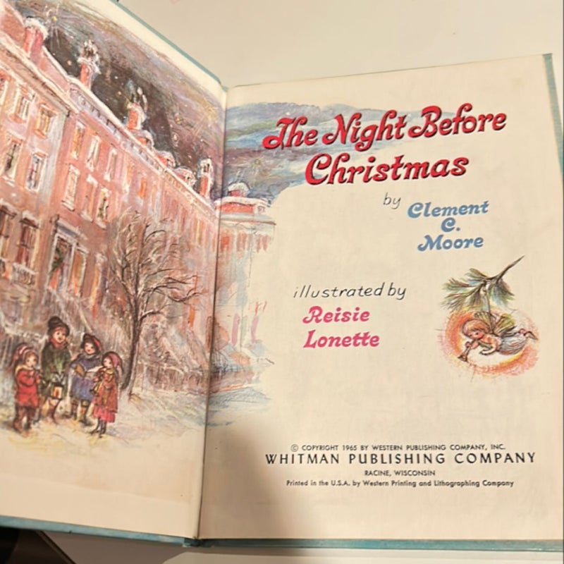 Whitman Big Tell a Tale the Night Before Christmas 