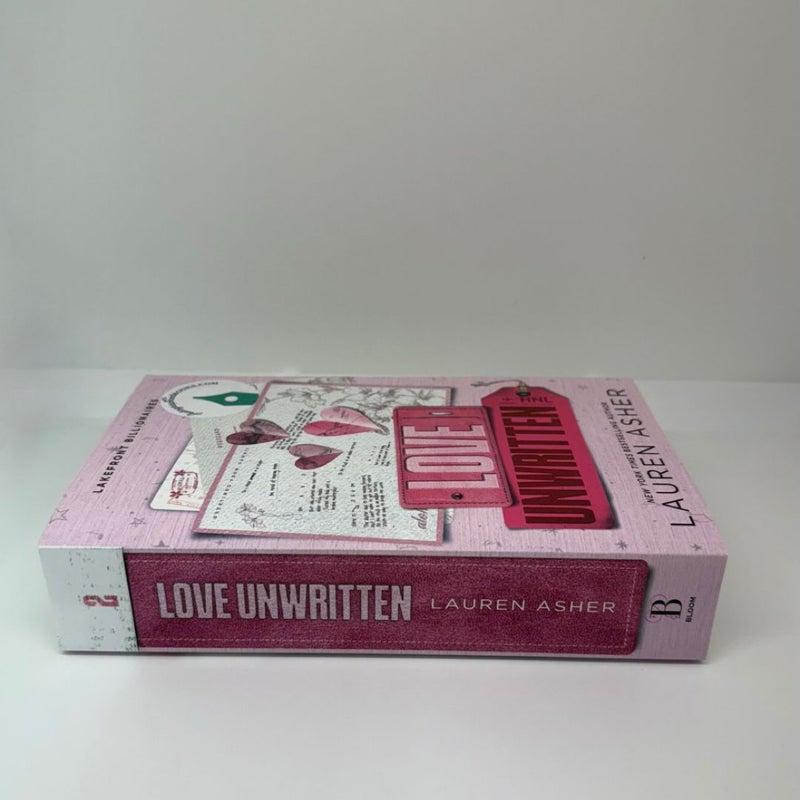 Love Unwritten by Lauren Asher Signed 