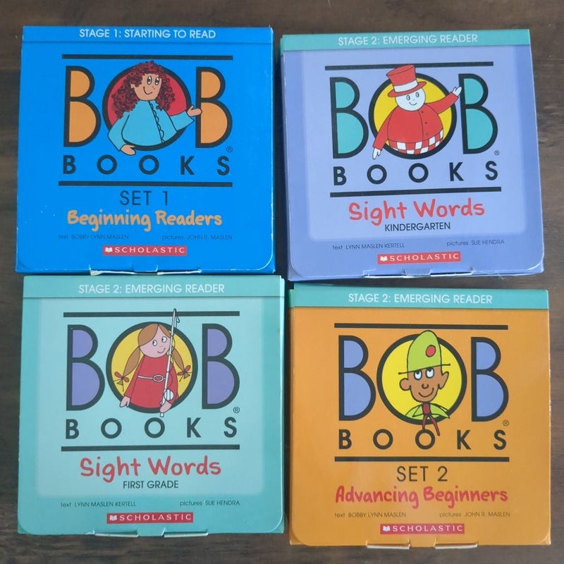 Bob Books 4 box bundle