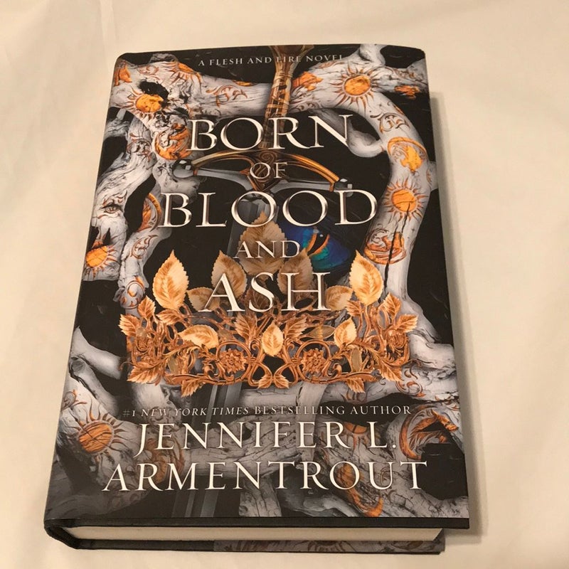 Born Of Blood And Ash SIGNED BY AUTHOR