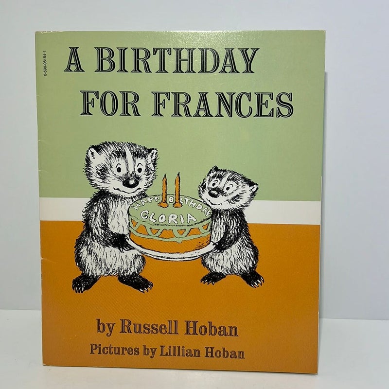 A Birthday For Frances (VINTAGE ) 