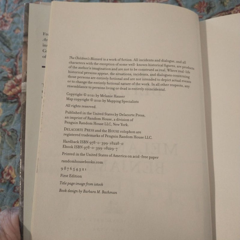 The Children's Blizzard