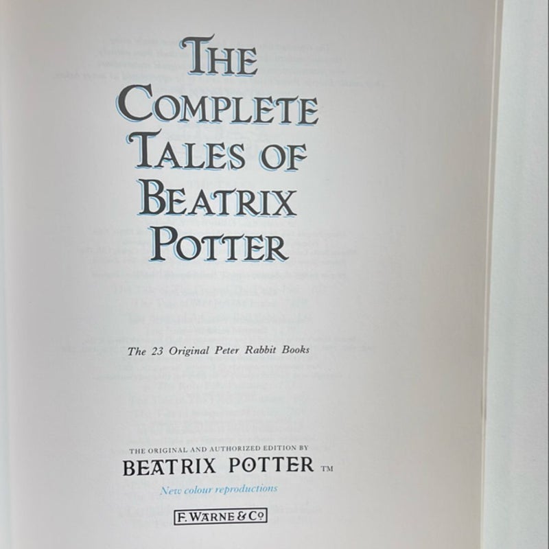 The Complete Tales of Beatrix Potter