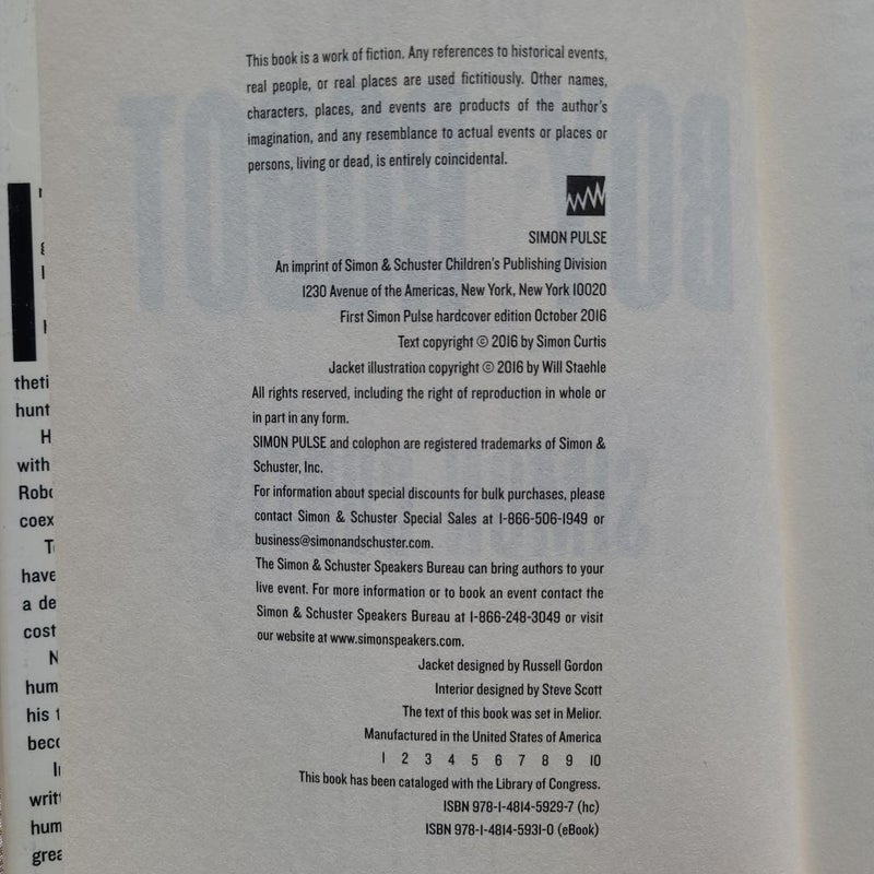 Boy Robot (First Edition)