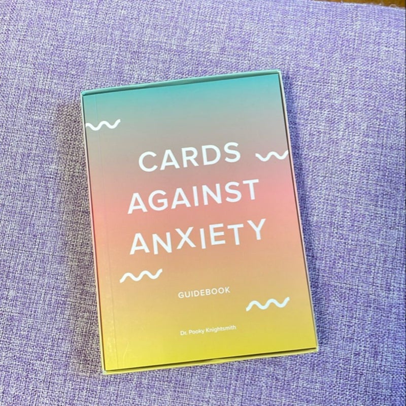 Cards Against Anxiety (Guidebook and Card Set)