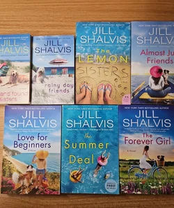 The Wildstone Series-Jill Shalvis (Full Set) Lost and Found Sisters, Rainy Day Friends, The Lemon Sisters, Almost Just Friends, Love for Beginners, The Summer Deal, The Forever Girl - Full retail value of $120.93