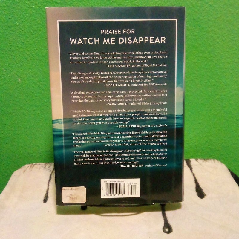 Watch Me Disappear - First Edition