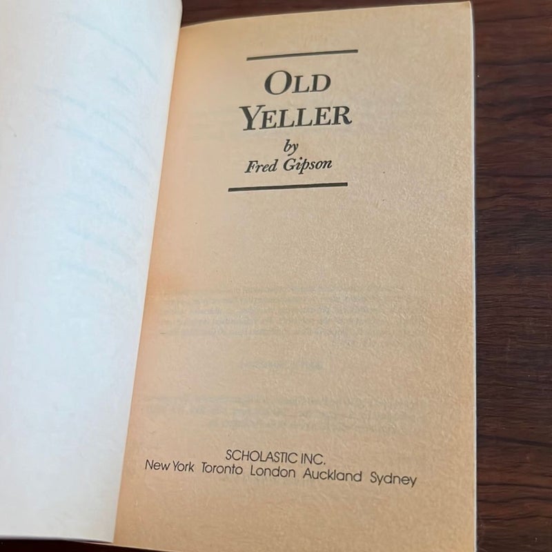 Old Yeller