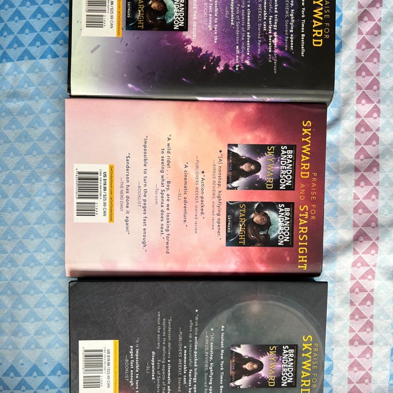Skyward first three books 