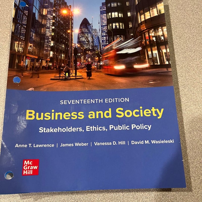 Loose-Leaf for Business and Society