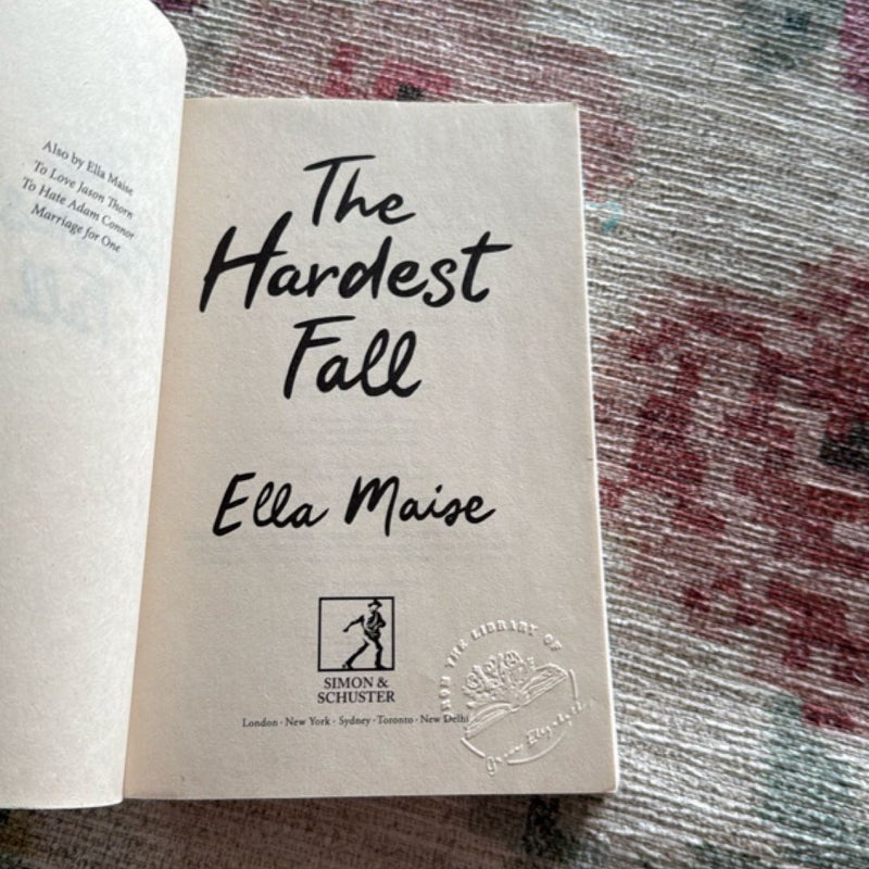 The hardest fall
