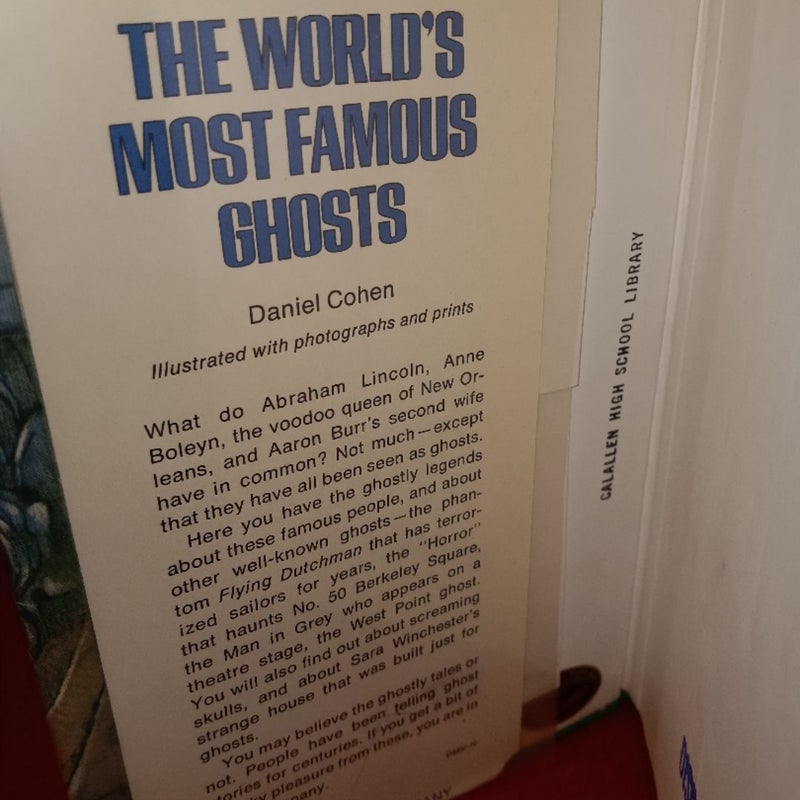 The World's Most Famous Ghosts vintage 1978 1st ed