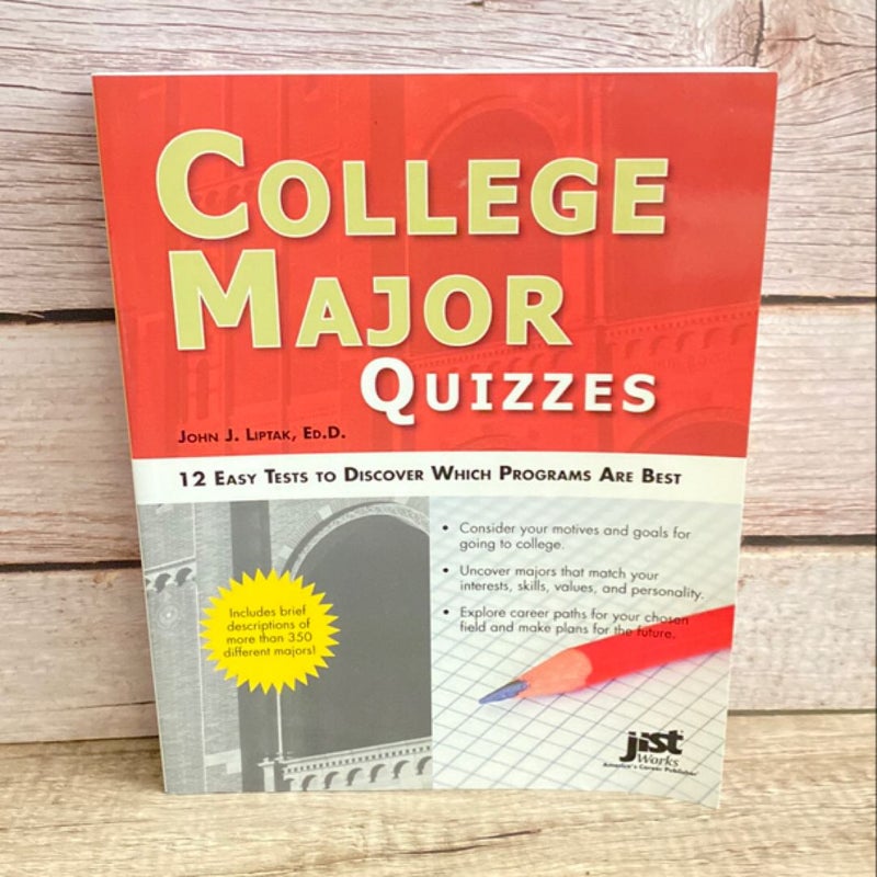 College Major Quizzes