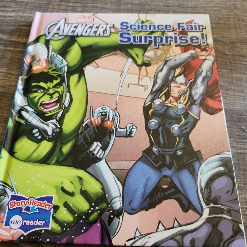 Marvel Avengers books. 
