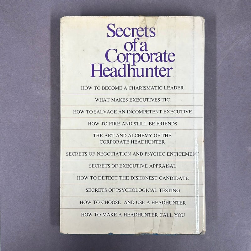Secrets of a Corporate Headhunter