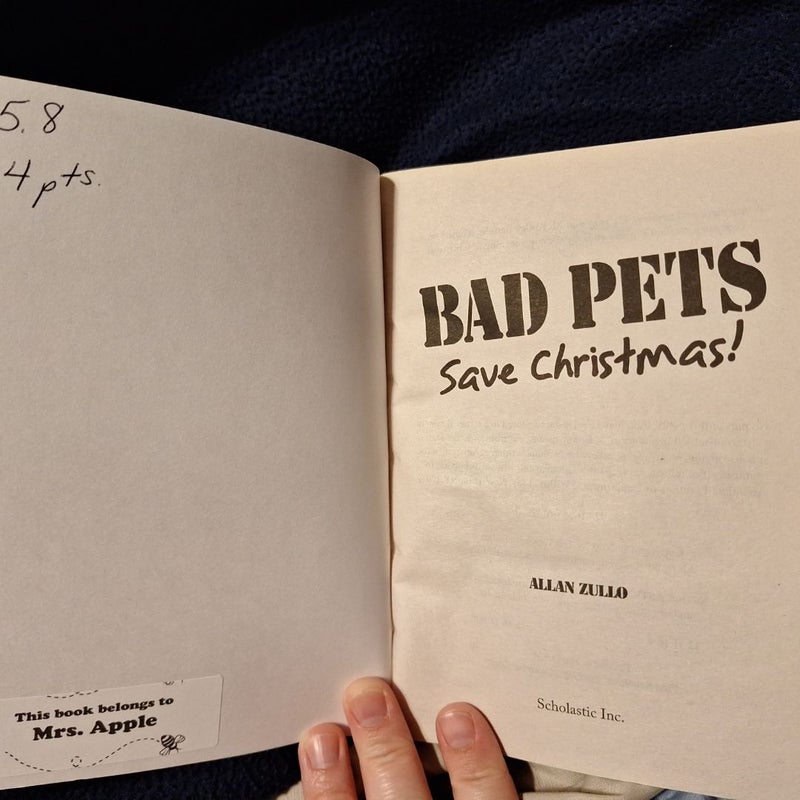 Bad Pets Save Christmas!