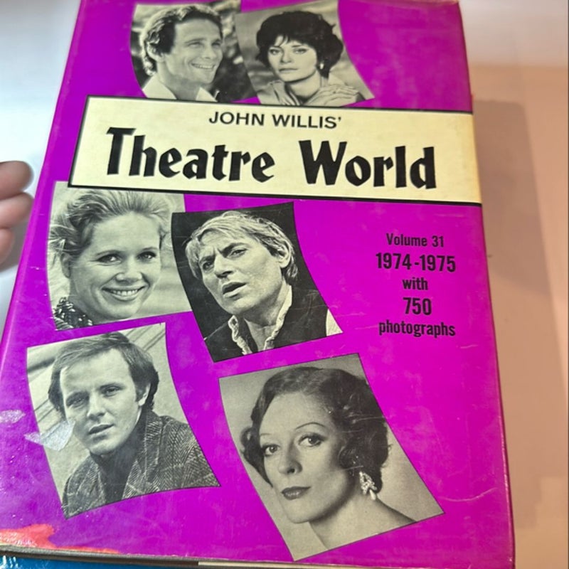 John Willis' Theater World - 3 Volumes